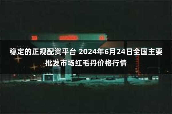 稳定的正规配资平台 2024年6月24日全国主要批发市场红毛丹价格行情