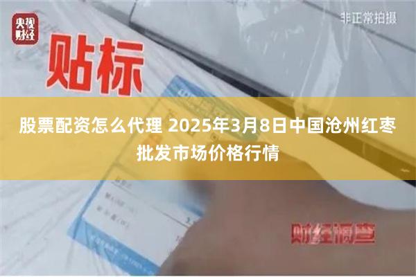 股票配资怎么代理 2025年3月8日中国沧州红枣批发市场价格行情